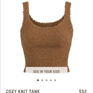 SKIMS Cozy Knit Tank Top